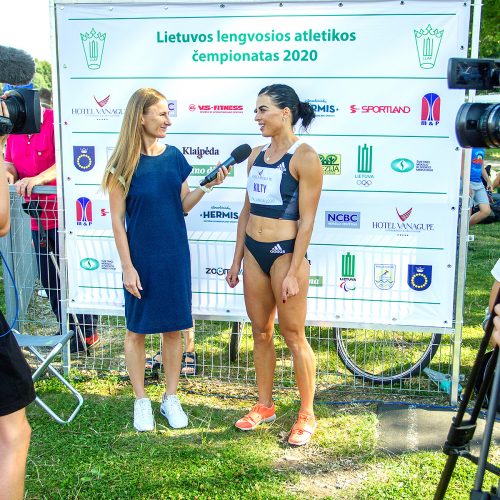 Lengvoji atletika. Lietuvos čempionatas. 2 diena  © Evaldo Šemioto nuotr.