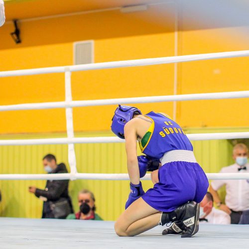 Lietuvos bokso čempionatas 2020. Pusfinaliai  © Evaldo Šemioto nuotr.