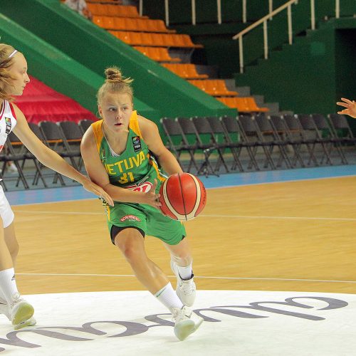 Lietuva – Rusija 49:66. Merginų U16 EČ  © Evaldo Šemioto nuotr.