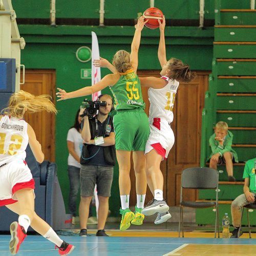 Lietuva – Rusija 49:66. Merginų U16 EČ  © Evaldo Šemioto nuotr.