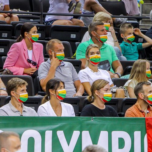 Krepšinio kontrolinės: Lietuva – Rusija 78:61  © Evaldo Šemioto nuotr.