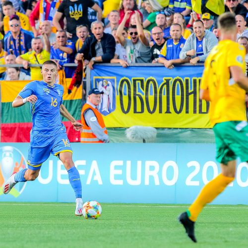 EURO 2020 atranka: Lietuva – Ukraina 0:3  © Evaldo Šemioto nuotr.