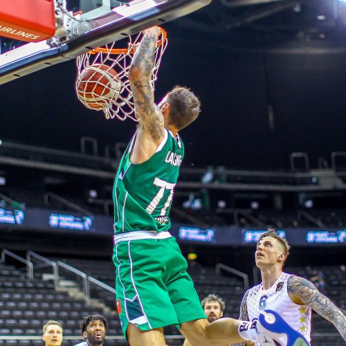 LKL ketvirtfinalis: „Žalgiris“ – „Pieno žvaigždės“ 81:74  © Evaldo Šemioto nuotr.