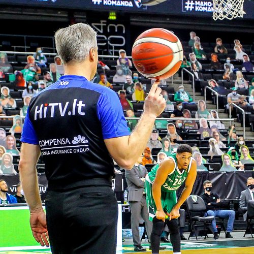 LKL ketvirtfinalis: „Žalgiris“ – „Pieno žvaigždės“ 81:74  © Evaldo Šemioto nuotr.