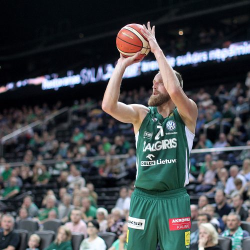 LKL: „Žalgiris“ – „Pieno žvaigždės“ 103:66  © Evaldo Šemioto nuotr.