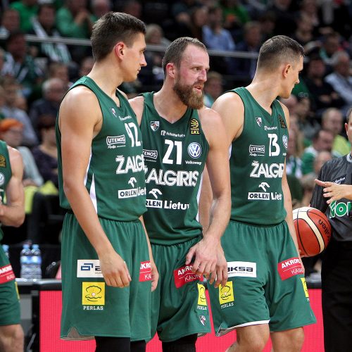 LKL: „Žalgiris“ – „Pieno žvaigždės“ 103:66  © Evaldo Šemioto nuotr.