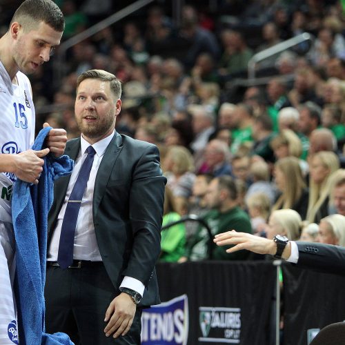 LKL: „Žalgiris“ – „Pieno žvaigždės“ 103:66  © Evaldo Šemioto nuotr.