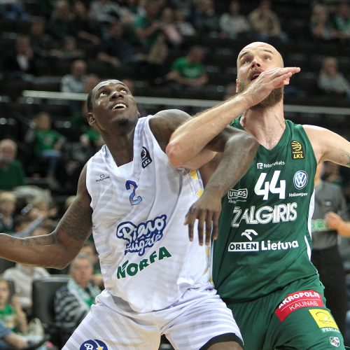 LKL: „Žalgiris“ – „Pieno žvaigždės“ 103:66  © Evaldo Šemioto nuotr.