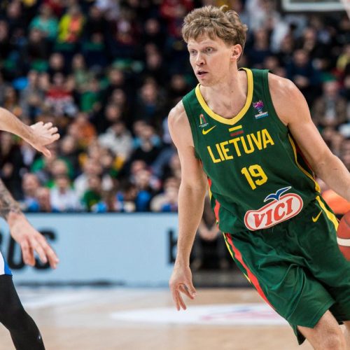 Krepšinis: Lietuva – Čekija 97:89  © LKF, FIBA Europe nuotr.