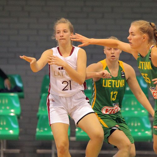 Kontrolinės. Lietuva U16 – Latvija U16 69:65  © Evaldo Šemioto nuotr.