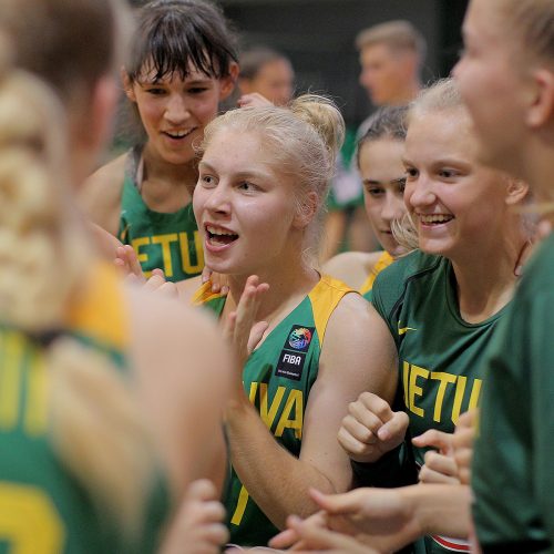 Kontrolinės. Lietuva U16 – Latvija U16 69:65  © Evaldo Šemioto nuotr.