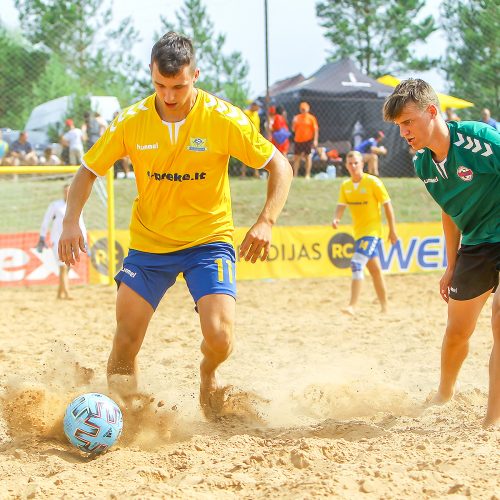 Paplūdimio futbolas. Lietuvos čempionato 2 etapas   © Evaldo Šemioto nuotr.
