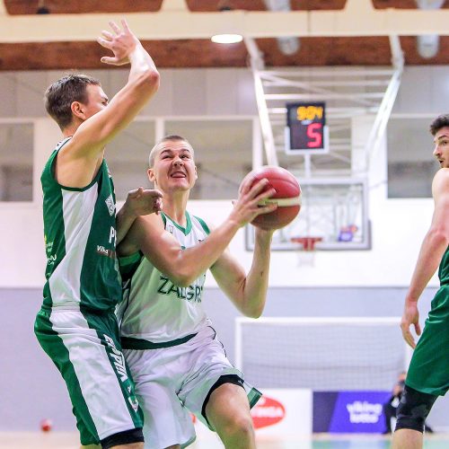 NKL: Vilkaviškio „Perlas“ – „Žalgiris-2“ 77:80  © Evaldo Šemioto nuotr.