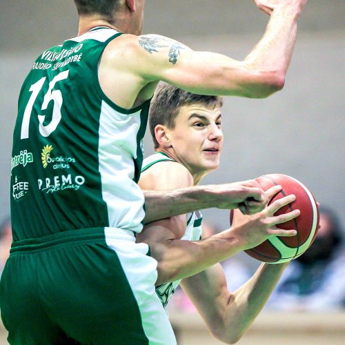 NKL: Vilkaviškio „Perlas“ – „Žalgiris-2“ 77:80  © Evaldo Šemioto nuotr.