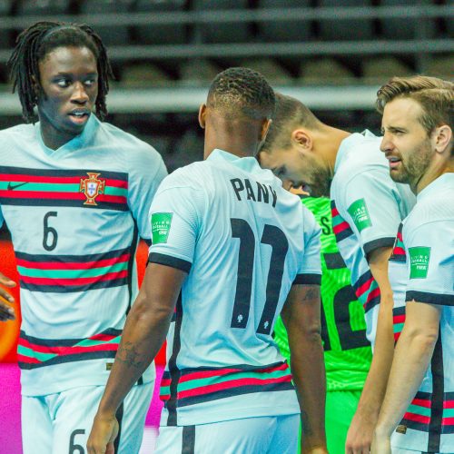 Saliamono salos – Portugalija 0:7 | Futsalo PČ  © Evaldo Šemioto nuotr.