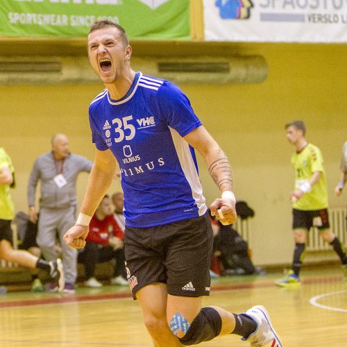 EHF Iššūkio taurė: „Šviesa“ – „Granitas“ 33:26  © Evaldo Šemioto nuotr.