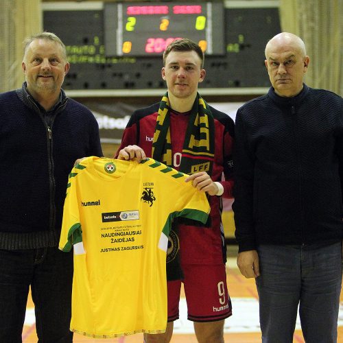 Futsalo A lyga: „Vytis“ – „Akmenė“ 5:2  © Evaldo Šemioto nuotr.