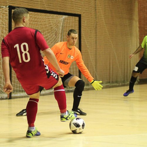 Futsalo A lyga: „Vytis“ – „Akmenė“ 5:2  © Evaldo Šemioto nuotr.