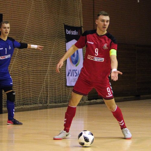 Futsalo A lyga: „Vytis“ – Gargždų SC 7:2  © Evaldo Šemioto nuotr.