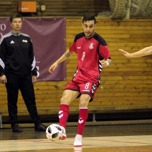 Futsalo A lyga: „Vytis“ – Gargždų SC 7:2  © Evaldo Šemioto nuotr.