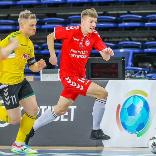 Futsalo A lyga: „Vytis“ – „Panevėžys-Sportidus“ 6:1  © Evaldo Šemioto nuotr.