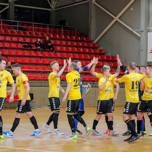 Futsalas: „Vytis“ – „Šiauliai“ 4:0  © Evaldo Šemioto nuotr.