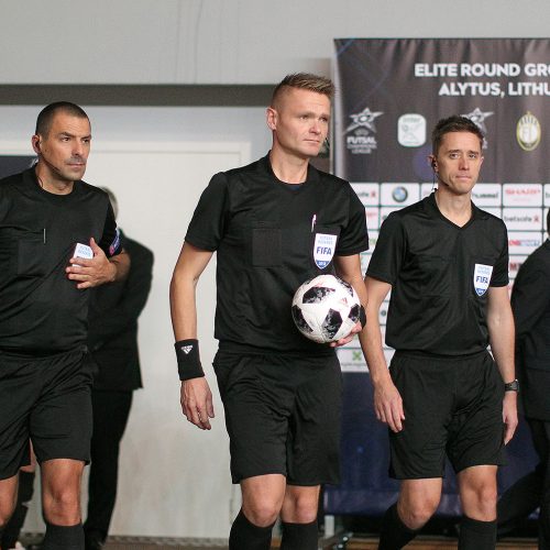 Futsalas. „Vytis“ – „KMN Dobovec“ 1:2  © Evaldo Šemioto nuotr.