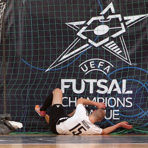 Futsalas. „Vytis“ – „KMN Dobovec“ 1:2  © Evaldo Šemioto nuotr.