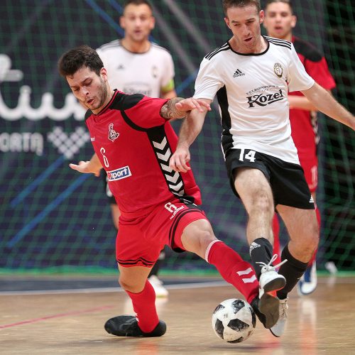 Futsalas. „Vytis“ – „KMN Dobovec“ 1:2  © Evaldo Šemioto nuotr.