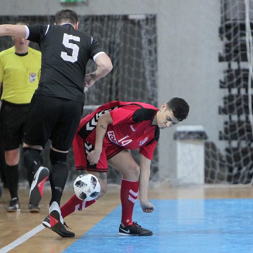 Futsalo A lyga: „Vytis“ – „Turbotransfers“ 0:1, 5:0  © Evaldo Šemioto nuotr.