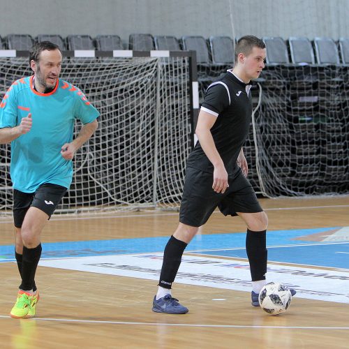 Futsalo A lyga: „Vytis“ – „Turbotransfers“ 0:1, 5:0  © Evaldo Šemioto nuotr.