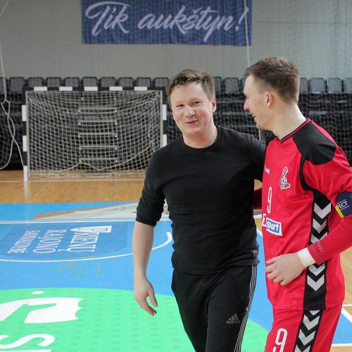 Futsalo A lyga: „Vytis“ – „Turbotransfers“ 0:1, 5:0  © Evaldo Šemioto nuotr.