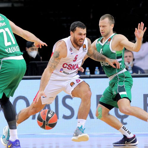 Eurolyga: „Žalgiris“ – CSKA 78:87  © Evaldo Šemioto nuotr.