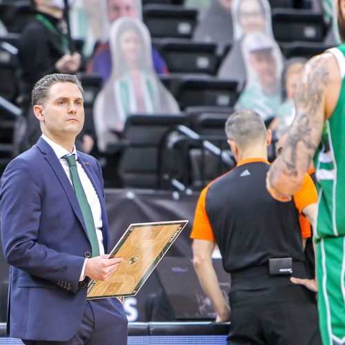 Eurolyga: „Žalgiris“ – „Olimpia“ 64:69  © Evaldo Šemioto nuotr.