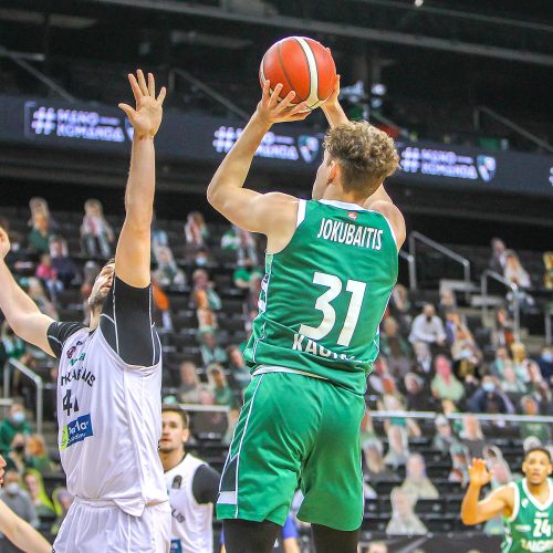 LKL: „Žalgiris“ – „Lietkabelis“ 70:68  © Evaldo Šemioto nuotr.