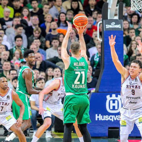 LKL: „Žalgiris“ – „Rytas“ 78:72  © Evaldo Šemioto nuotr.