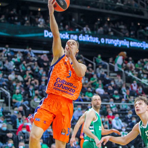 Eurolyga: „Žalgiris“ – „Valencia Basket“ 82:94  © Evaldo Šemioto nuotr.