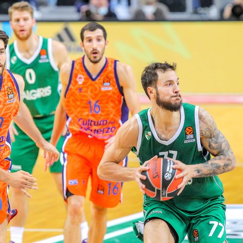 Eurolyga: „Žalgiris“ – „Valencia Basket“ 82:94  © Evaldo Šemioto nuotr.