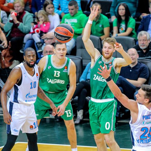 Eurolyga: „Žalgiris“ – „Zenit“ 70:82  © Evaldo Šemioto nuotr.