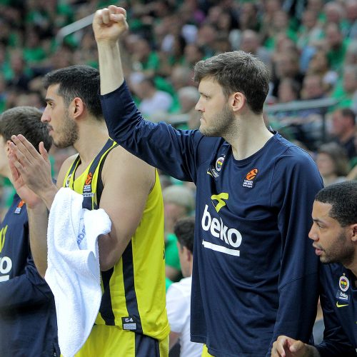 Eurolygos ketvirtfinalis: „Žalgiris“ – „Fenerbahce“ 82:99  © Evaldo Šemioto nuotr.