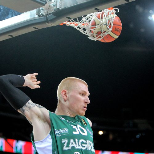 LKL pusfinalis: „Žalgiris“ – „Lietkabelis“ 78:58  © Evaldo Šemioto nuotr.