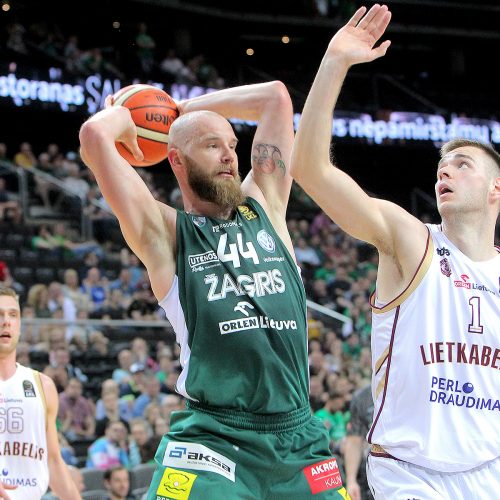 LKL pusfinalis: „Žalgiris“ – „Lietkabelis“ 78:58  © Evaldo Šemioto nuotr.