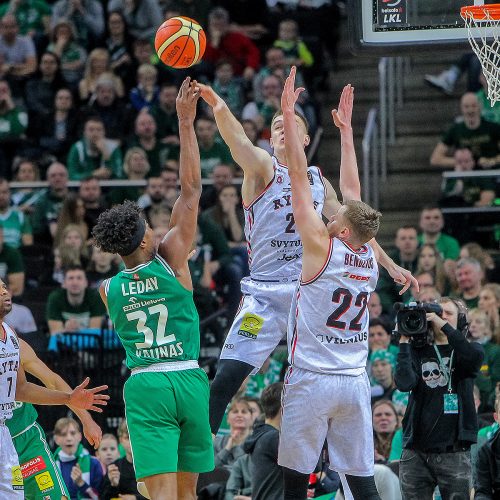 LKL: „Žalgiris“ – „Rytas“ 71:61  © Evaldo Šemioto nuotr.