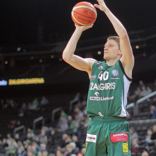 KMT ketvirtfinalis: „Žalgiris“ – „Šiauliai“ 100:75  © Evaldo Šemioto nuotr.