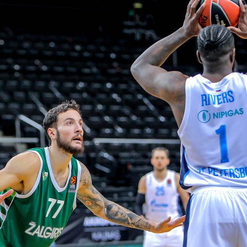 Eurolyga: „Žalgiris“ – „Zenit“ 75:83  © Evaldo Šemioto nuotr.