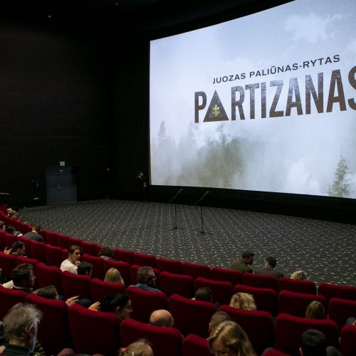 Filmo „Partizanas“ premjera  © P. Peleckio / Fotobanko nuotr.