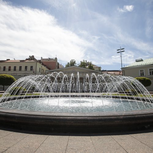 G. Nausėda ir R. Šimašius pristatė iniciatyvą „Vilnius atviras kultūrai“  © P. Peleckio / Fotobanko nuotr.