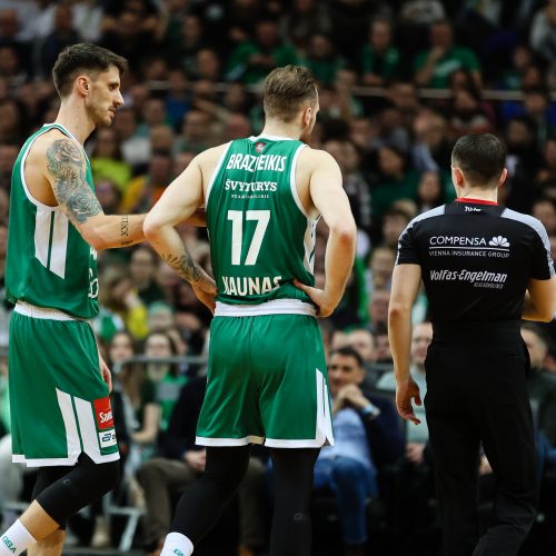  LKL lyderių akistata: „Žalgiris“ – „Rytas“  © T. Biliūno / BNS nuotr.