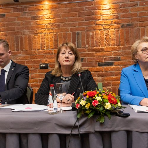 Lietuvos socialdemokratų partijos posėdis  © S. Lisausko / BNS nuotr.