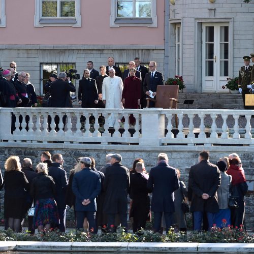 Popiežiaus vizitas Estijoje  © Scanpix nuotr.